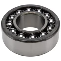 SKF 2 Row Self-Aligning Ball Bearing 50 mm Inside Diameter, 110 mm Outside Diameter, 40 mm Race Width, Steel Balls 2310 K