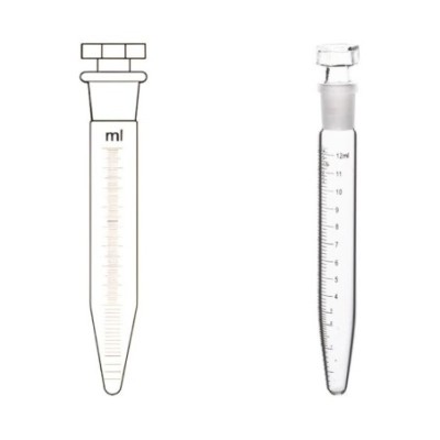 Centrifuge Tube Conical Bottom Graduated With Stopper Lab image-1
