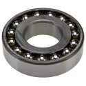 SKF Self-Aligning Double Row Ball Bearing, 40 mm ID, 90 mm OD, 23 mm Width, Non-Metallic Cage, Open End 1308 EKTN9/C3