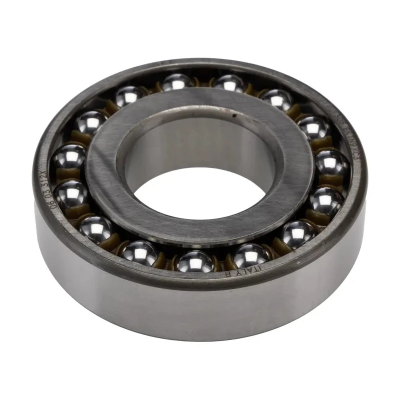 SKF Self-Aligning Double Row Ball Bearing, 40 mm ID, 90 mm OD, 23 mm Width, Non-Metallic Cage, Open End 1308 EKTN9/C3