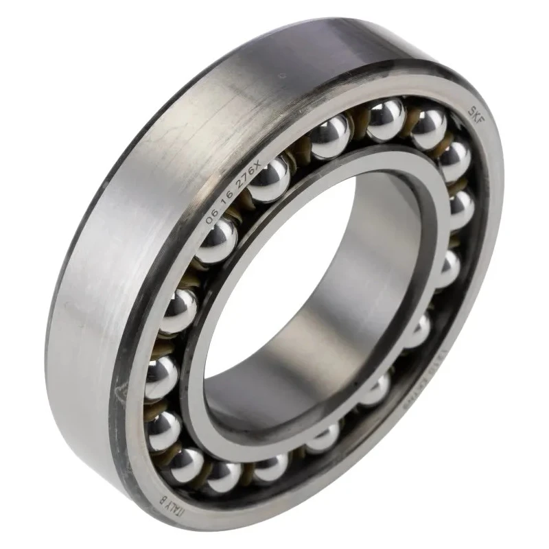 SKF 2 Row Self-Aligning Ball Bearing 50 mm Inside Diameter 90 mm Outside Diameter Open Type Cage 1210 EKTN9