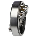 SKF 2 Row Self-Aligning Ball Bearing 50 mm Inside Diameter 90 mm Outside Diameter Open Type Cage 1210 EKTN9