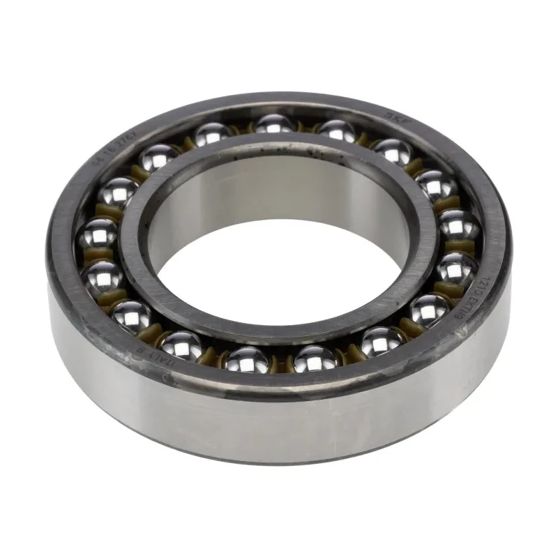SKF 2 Row Self-Aligning Ball Bearing 50 mm Inside Diameter 90 mm Outside Diameter Open Type Cage 1210 EKTN9