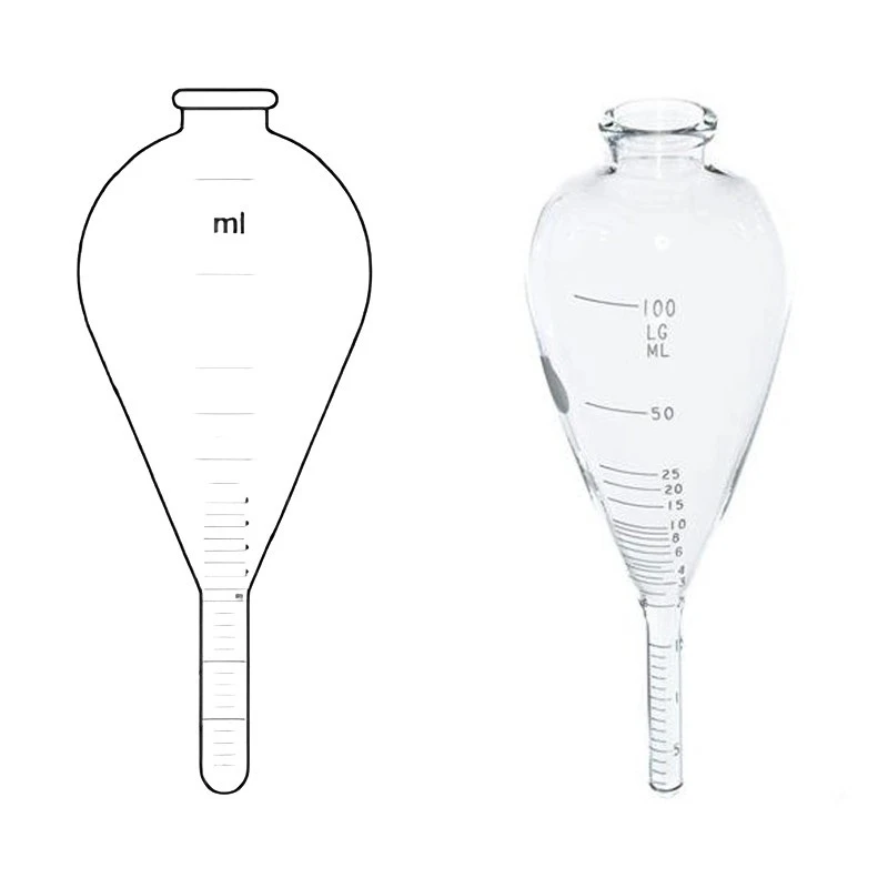 Oil Centrifuge Tubes The Lower Stem Is Grad. for lab image-1