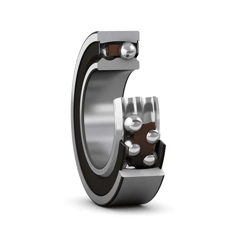 SKF Self-Aligning Ball Bearing 45 mm ID 85 mm OD 2 Row Sealed Cage Non-Metallic Bore Tapered 2209 E-2RS1KTN9