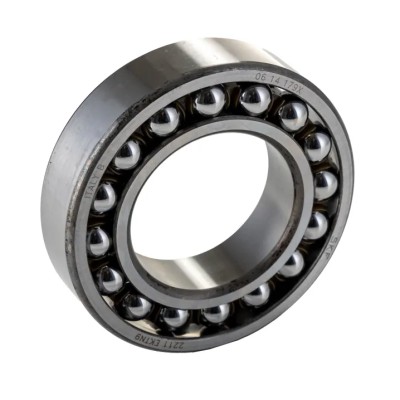 SKF Self-Aligning Ball Bearing 55 mm ID 100 mm OD 25 mm Width Non-Metallic Cage Steel Balls 2211 EKTN9
