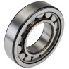 SKF Cylindrical Roller Bearing 40 mm Inside Diameter, 80 mm Outside Diameter, Shielded, 11000 rpm Limiting Speed NU 208 ECJ