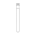 Test Tubes Graduated With Interchangeable Stopper for lab image-1