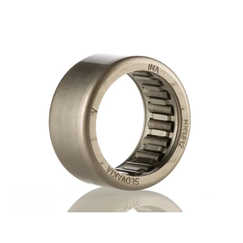 SKF Needle Roller Bearing 18 mm Inside Diameter 24 mm Outside Diameter Open End Type Sheet Steel Cage HK 1812