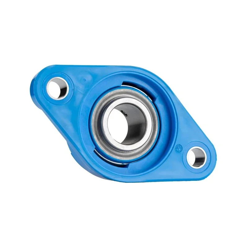 SKF 2 Hole Bearing Unit Stainless Steel, 25 mm ID, Length 171.5 mm, Width 38.8 mm, Depth 101.6 mm, Model F2BC 25M-TPSS