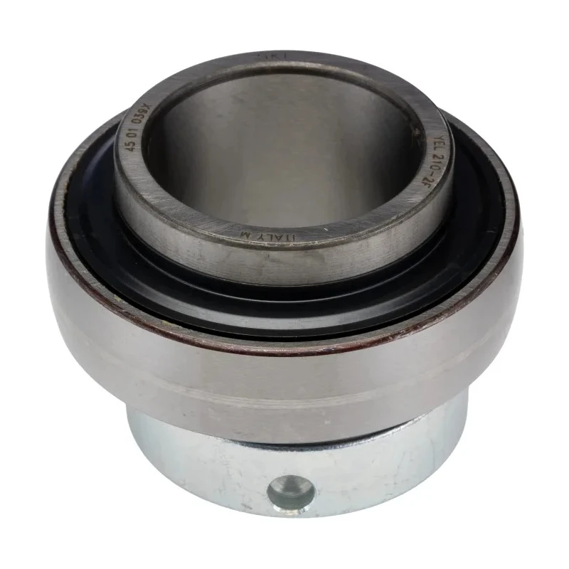 SKF Bearing Insert 50 mm ID 90 mm OD Steel, Eccentric Locking Collar, 4000 rpm Limiting Speed YEL 210-2F