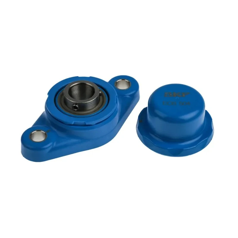 SKF Food Line Oval Flanged Ball Bearing Unit Stainless Steel 20 mm ID F2BC 20M-CPSS-DFH
