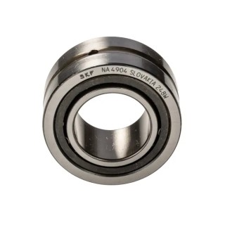 SKF Roller Bearing Parallel Bore 20 mm Inside Diameter 37 mm Outside Diameter Shielded NA 4904