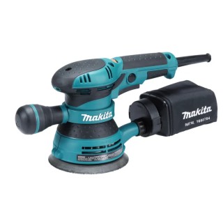 Makita 300W 125 mm Orbital Sander Corded 240V Hook & Loop Pad BO5041