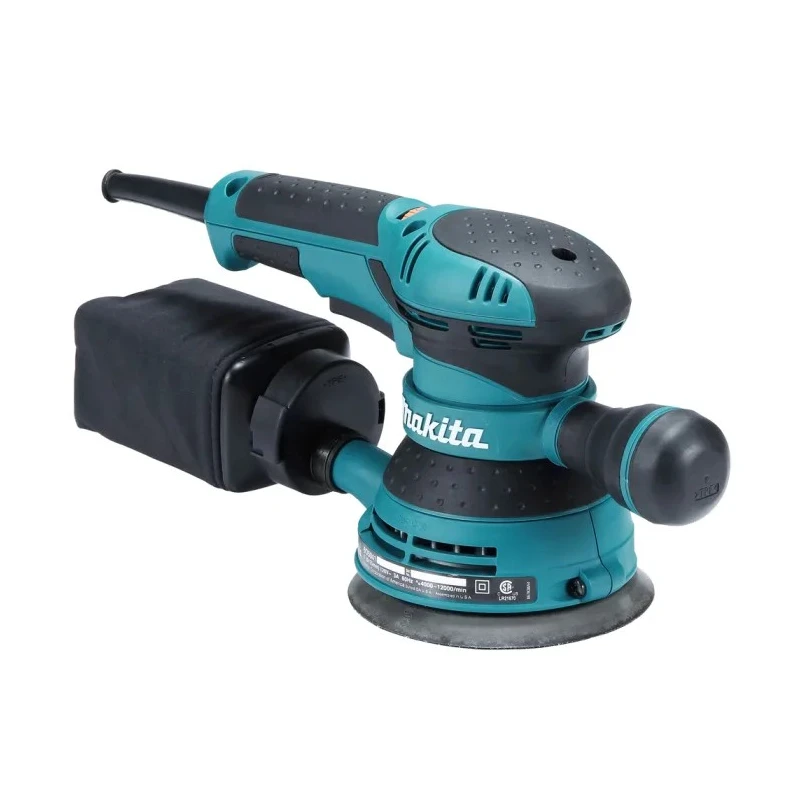 Makita 300W 125 mm Orbital Sander Corded 240V Hook & Loop Pad BO5041