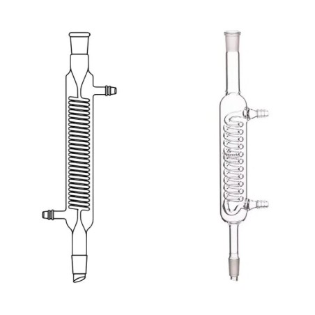 Coil Condensers Graham Coil Distillate Type for lab image-1