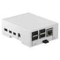 Italtronic ABS Raspberry Pi Case for use with Raspberry Pi 4 Grey 33.0414000.RP4