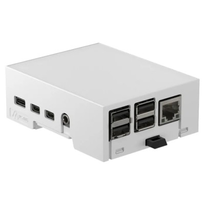 Italtronic ABS Raspberry Pi Case for use with Raspberry Pi 4 Grey 33.0414000.RP4