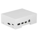 Italtronic ABS Raspberry Pi Case for use with Raspberry Pi 4 Grey 33.0414000.RP4