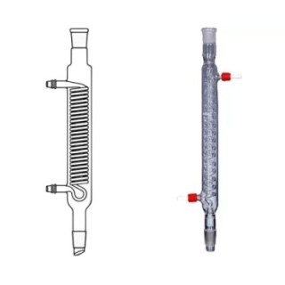 Coil Condensers Graham Jacket Distillate Type for lab image-1