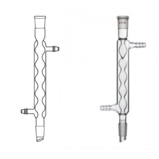 Allihn Condensers (Bulb Condenser) for lab image-1
