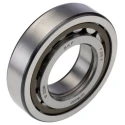 SKF Roller Bearing Single Row Cylindrical 40 mm ID, 80 mm OD, 18 mm Width Shielded C3 Clearance Germany NUP 208 ECP/C3