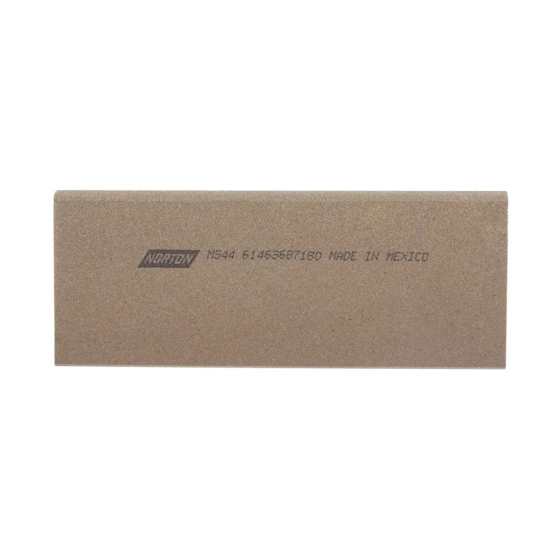 Norton Medium Grade Round Silicon Carbide Sharpening Stone, 114 mm x 44 mm x 12.7 mm 61463687180