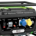 SIP Petrol Powered Generator 3kW Maximum Output, 2.7kW Continuous, 110V, 230V Output, 15L Fuel Tank Capacity, 47kg 25133