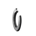 SKF Nitrile Rubber (NBR) with Steel Element V-Ring Seal Ring Seal, 140 mm Inside Diameter, 54.5 mm Outside TSN 606 A