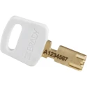 Brady White Safety Padlock Steel Nylon Shackle 6.35 mm 150367