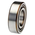 SKF Cylindrical Roller Bearing 25 mm ID, 52 mm OD, Race Width 15 mm, Non-Metallic Cage, Shielded, 16000 rpm NUP 205 ECP