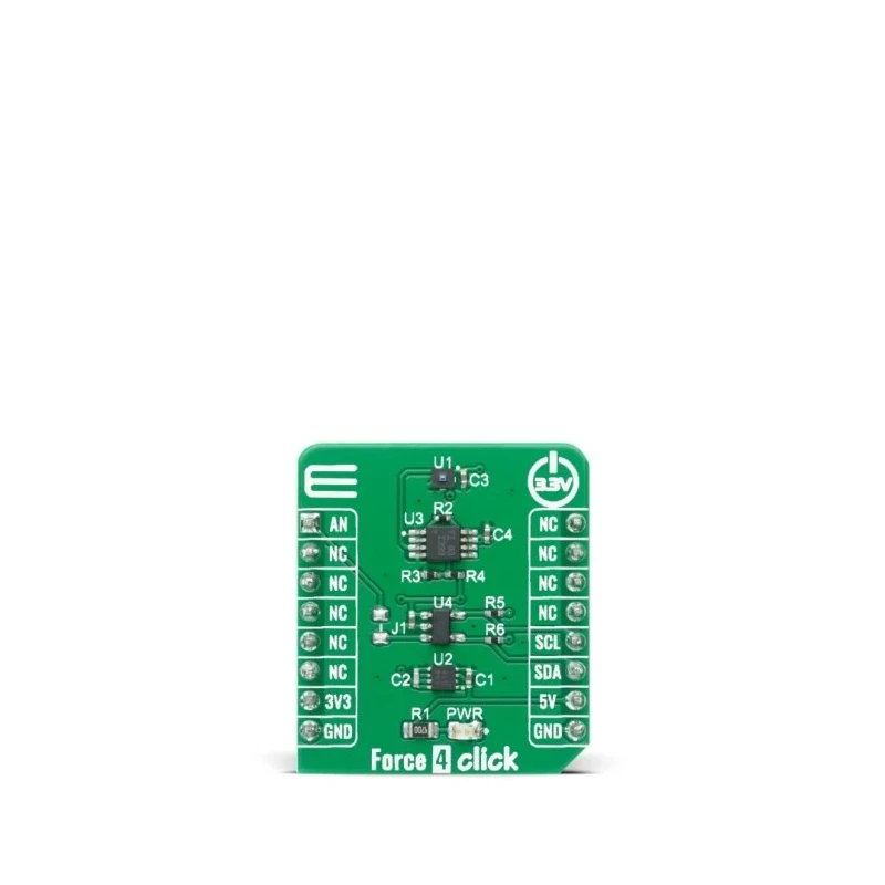 MikroElektronika Sensor Development Tool Force 4 Click for HSFPAR003A 3.3V HSFPAR003A