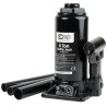 SIP 8 Ton Bottle Jack with Screw Extension, Serrated Saddle, Heavy-Duty Cast Iron Base, Safety Valve 03656