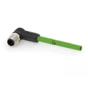 TE Connectivity Cat5e Shielded Green Polyurethane Jacket Ethernet Cable 2m TAD14145101-020