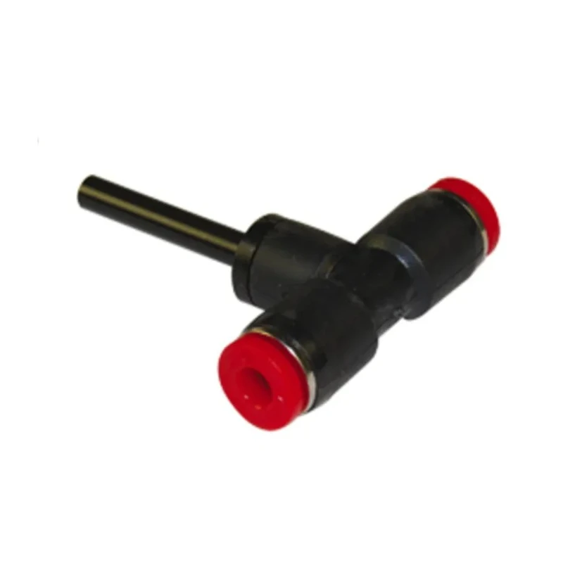Norgren Pneumatic Push-In Tubing Fitting Pneufit C Series, Push In 6 mm Connection, Polybutylene Material, Nickel C00630806