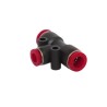 Norgren Pneufit C Series Pneumatic Fitting Push-In Tube Connector 6 mm Nickel Plated C006A0604