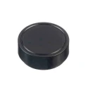 Idec Black Round Push Button Cap for Use with HW series 22mm Push Button HW1A-B2B