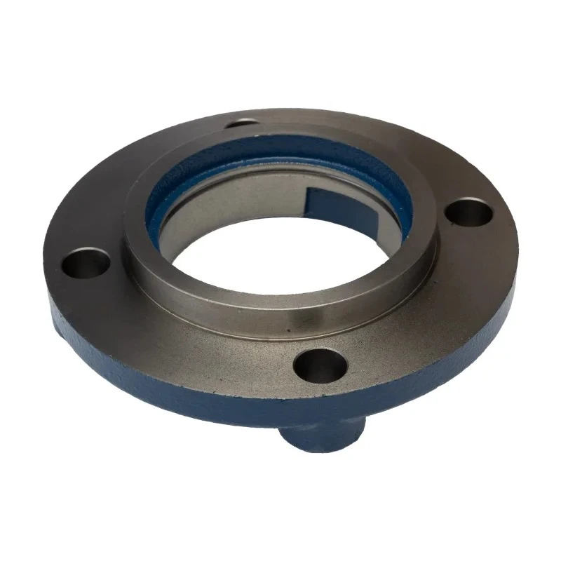 SKF 4 Hole Cylindrical Flange Bearing Unit 85 mm Inside Diameter Cast Iron FYC 509