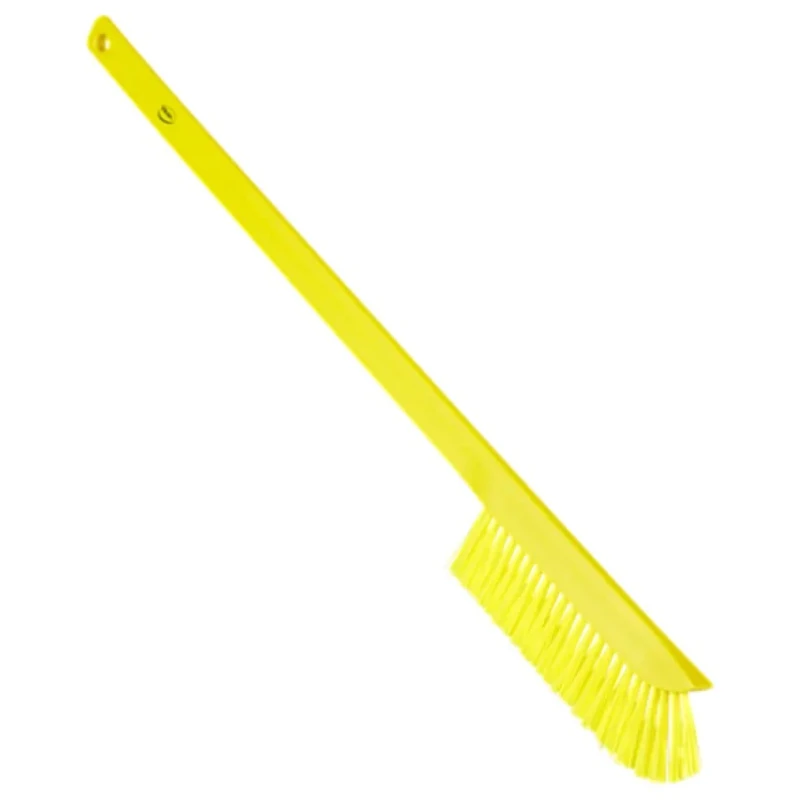 Vikan Yellow Scrubbing Brush with 40 mm Polybutylene Terephthalate Bristle Length 41976