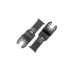 CK 2-Piece Multitool Blade Set Compatible with Fein, Rigid, Bosch, Dremel, Craftsman, Milwaukee, Black & Decker T0876