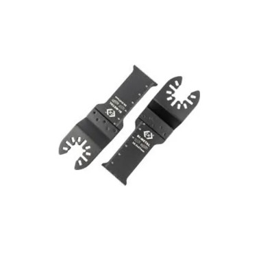 CK 2-Piece Multitool Blade Set Compatible with Fein, Rigid, Bosch, Dremel, Craftsman, Milwaukee, Black & Decker T0876