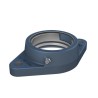 SKF Flange Bearing Unit Cast Iron 47 mm ID 2 Mount Holes FYTB 504 M