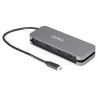 StarTech.com 4 Port USB 3.0 USB Hub, USB Powered, Plastic Housing, Compact Design HB30CM4AB