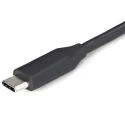StarTech.com 4 Port USB 3.0 USB Hub, USB Powered, Plastic Housing, Compact Design HB30CM4AB