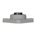 SKF Flanged Bearing Unit, Composite Body, 20 mm Inside Diameter, 4 Hole Mount, Cylindrical Bore, FYWK 20 YTH