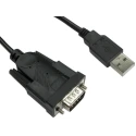 RS PRO USB Type A to Male to D-Sub 9-Pin Male Adapter 220-6494