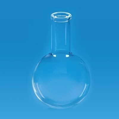 Flat Bottom Flask Medium Neck With Socket for lab image-1