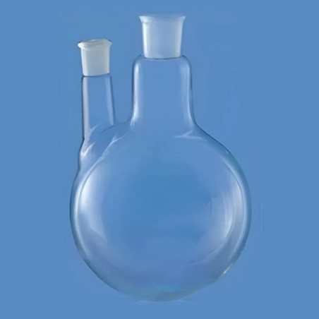 Round Bottom Flask Two Neck for lab image-1