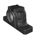SKF Cast Iron Plummer Block House 65 mm Inside Diameter, 80 mm Centre Height, 2 Bolts, Series SNL 213