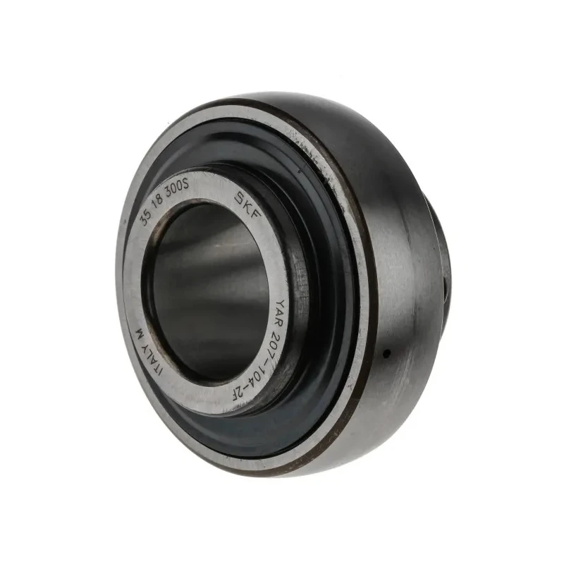SKF Bearing Unit Insert Stainless Steel 31.75 mm ID 72 mm OD 42.9 mm Width Limiting Speed 5300 rpm YAR 207-104-2F
